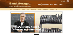 Desktop Screenshot of bandstorage.com